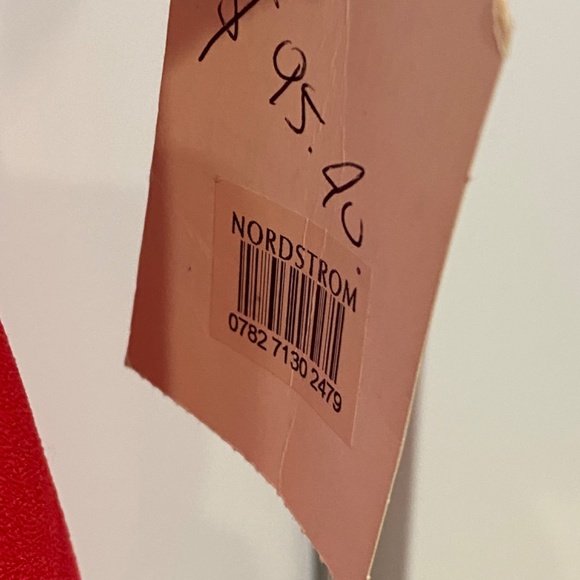 Nordstrom’s  NEW red dress - size 2 - Picture 5 of 6